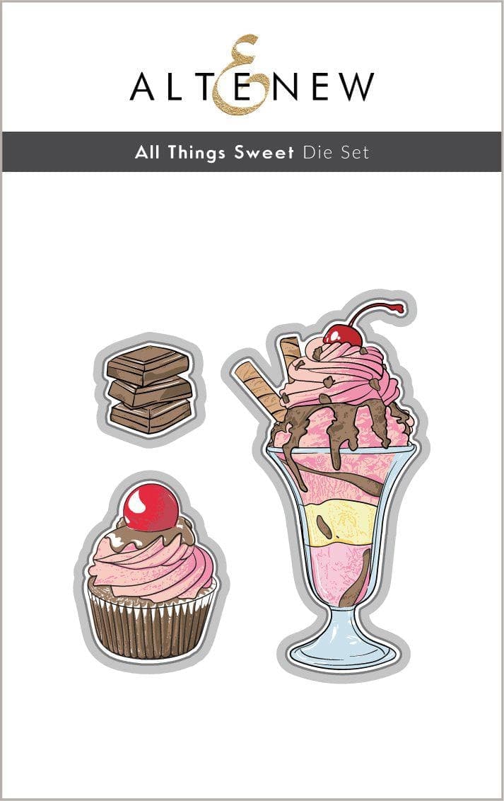 Part A-Glitz Art Craft Co.,LTD Dies All Things Sweet Die Set