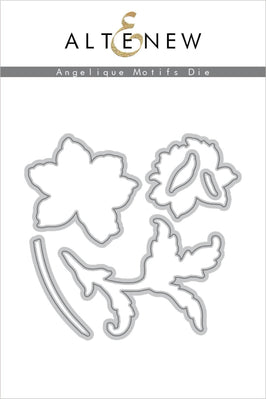 Part A-Glitz Art Craft Co.,LTD Dies Angelique Motifs Die Set