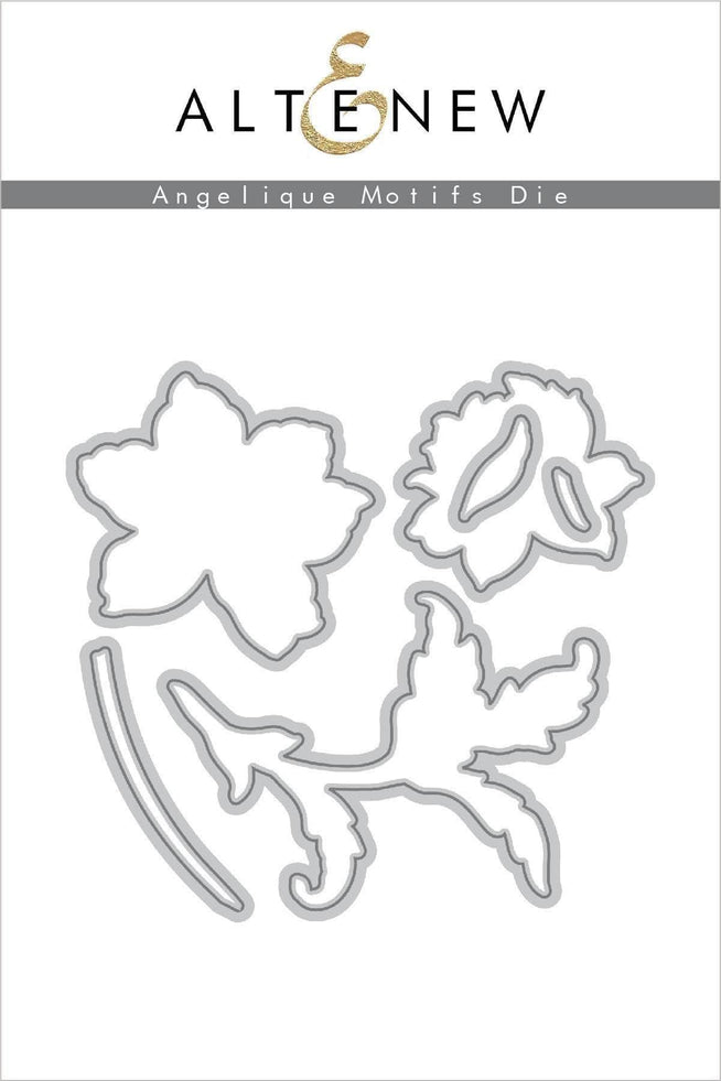 Part A-Glitz Art Craft Co.,LTD Dies Angelique Motifs Die Set