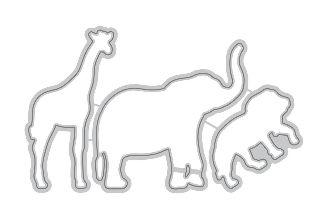 Part A-Glitz Art Craft Co.,LTD Dies Baby Zoo Die Set