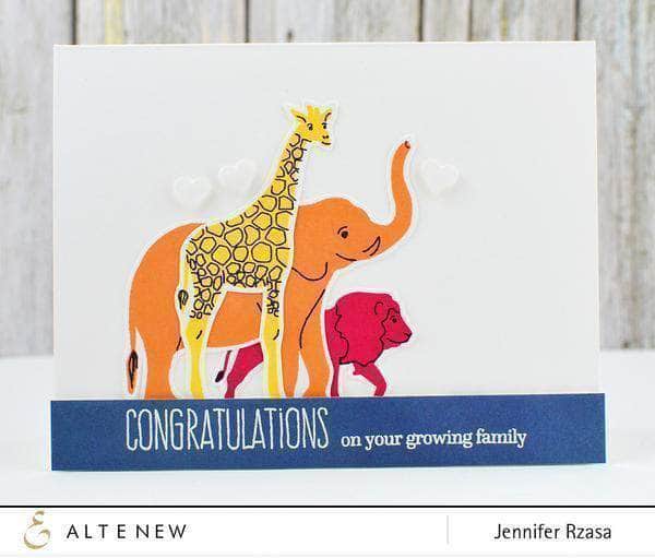 Part A-Glitz Art Craft Co.,LTD Dies Baby Zoo Die Set