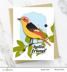 Part A-Glitz Art Craft Co.,LTD Dies Bird of the Mountain Die Set