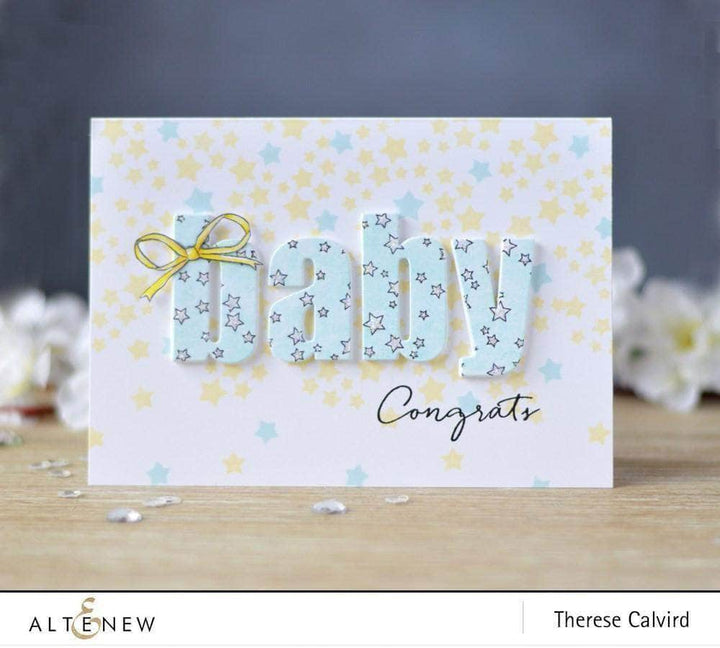 Part A-Glitz Art Craft Co.,LTD Dies Bold Alphabet Die Set