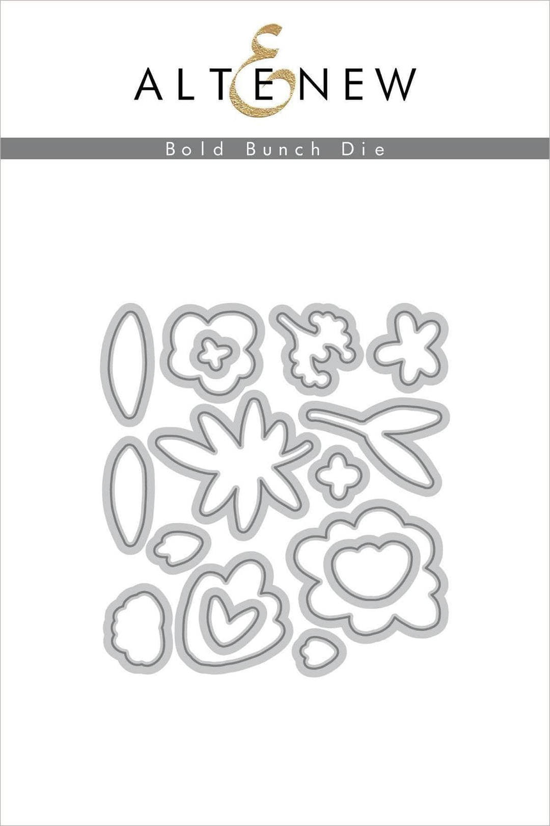 Part A-Glitz Art Craft Co.,LTD Dies Bold Bunch Die Set