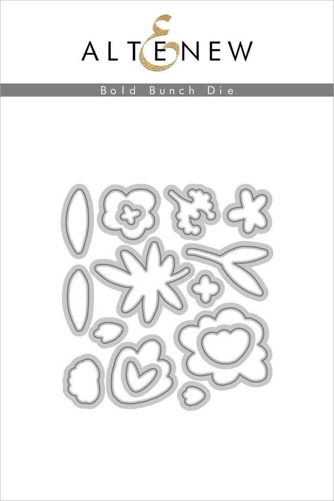 Part A-Glitz Art Craft Co.,LTD Dies Bold Bunch Die Set