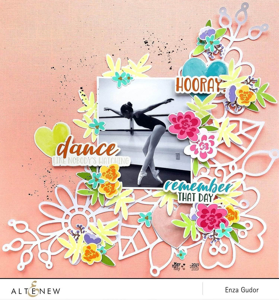 Part A-Glitz Art Craft Co.,LTD Dies Bold Bunch Die Set