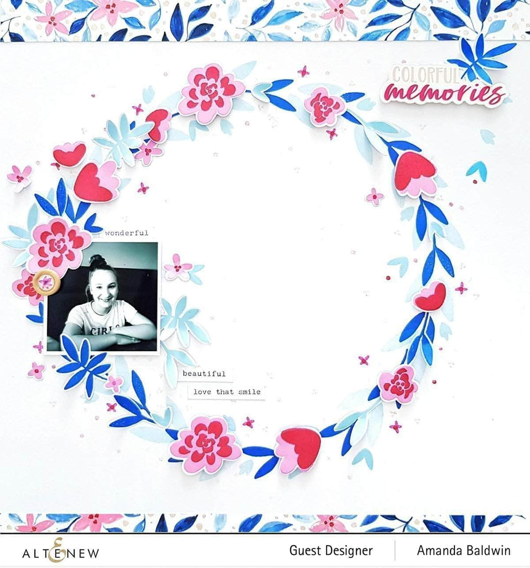 Part A-Glitz Art Craft Co.,LTD Dies Bold Bunch Die Set