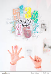 Part A-Glitz Art Craft Co.,LTD Dies Bold Numerals Die Set