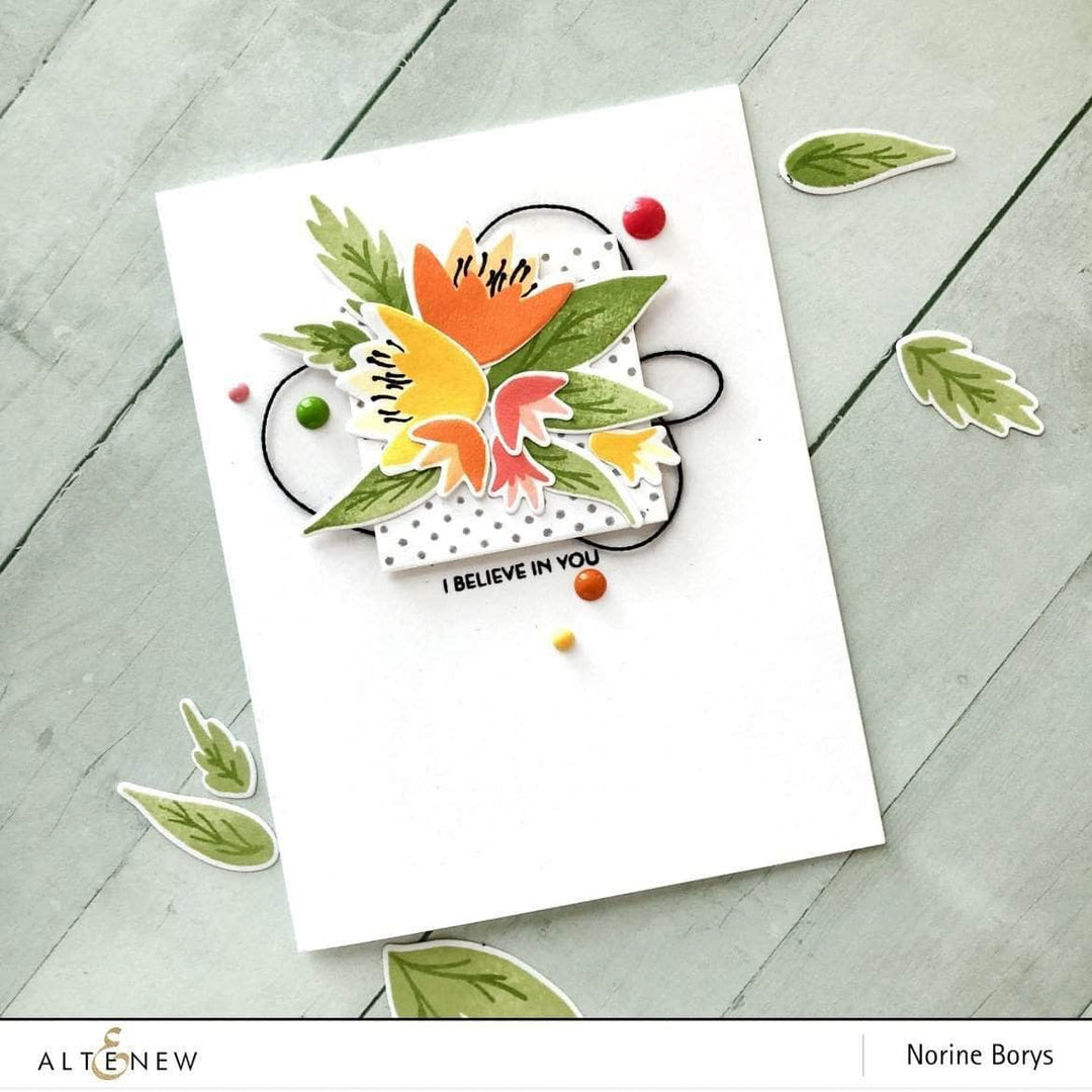 Part A-Glitz Art Craft Co.,LTD Dies Bright Blossoms Die Set