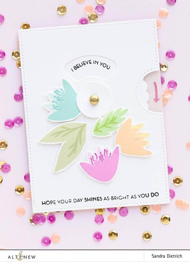 Part A-Glitz Art Craft Co.,LTD Dies Bright Blossoms Die Set