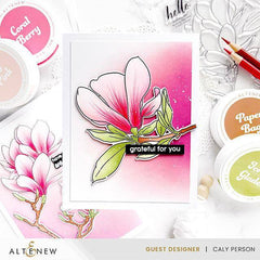 Part A-Glitz Art Craft Co.,LTD Dies Build-A-Garden: Blushing Magnolias Add-on Die Set