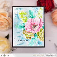 Build-A-Garden: Captivating Floral Swag Add-on Die Set