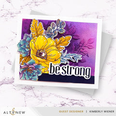 Build-A-Garden: Captivating Floral Swag Add-on Die Set