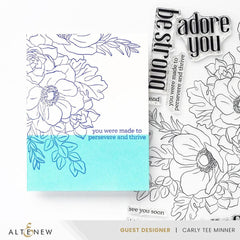 Build-A-Garden: Captivating Floral Swag Add-on Die Set