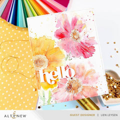 Part A-Glitz Art Craft Co.,LTD Dies Build-A-Garden: Cheerful Coreopses Add-on Die Set