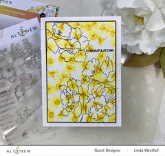 Part A-Glitz Art Craft Co.,LTD Dies Build-A-Garden: Daffodil Delight Add-on Die Set