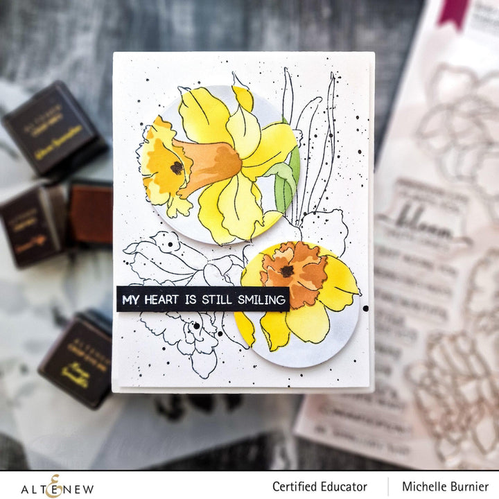 Part A-Glitz Art Craft Co.,LTD Dies Build-A-Garden: Daffodil Delight Add-on Die Set