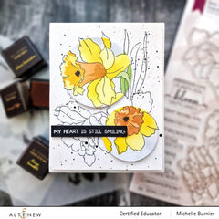 Part A-Glitz Art Craft Co.,LTD Dies Build-A-Garden: Daffodil Delight Add-on Die Set
