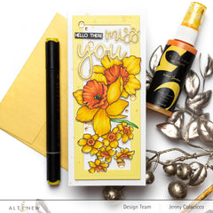 Part A-Glitz Art Craft Co.,LTD Dies Build-A-Garden: Daffodil Delight Add-on Die Set