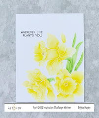 Part A-Glitz Art Craft Co.,LTD Dies Build-A-Garden: Daffodil Delight Add-on Die Set