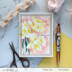 Part A-Glitz Art Craft Co.,LTD Dies Build-A-Garden: Daffodil Delight Add-on Die Set