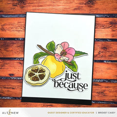 Build-A-Garden: Flowering Quince Add-On Die Set