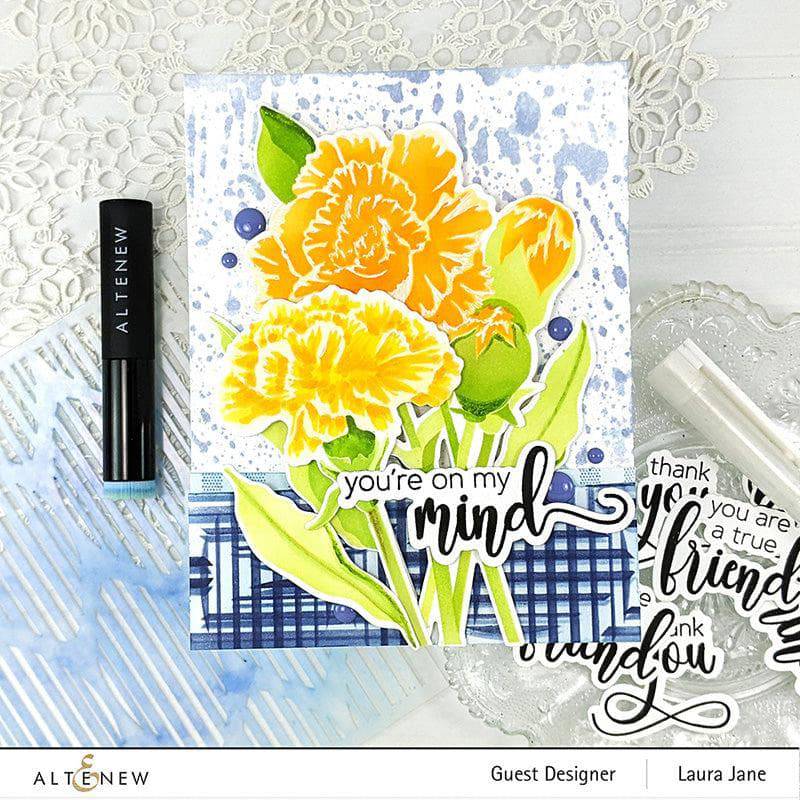 Part A-Glitz Art Craft Co.,LTD Dies Build-A-Garden: Grand Carnations Add-On Die Set