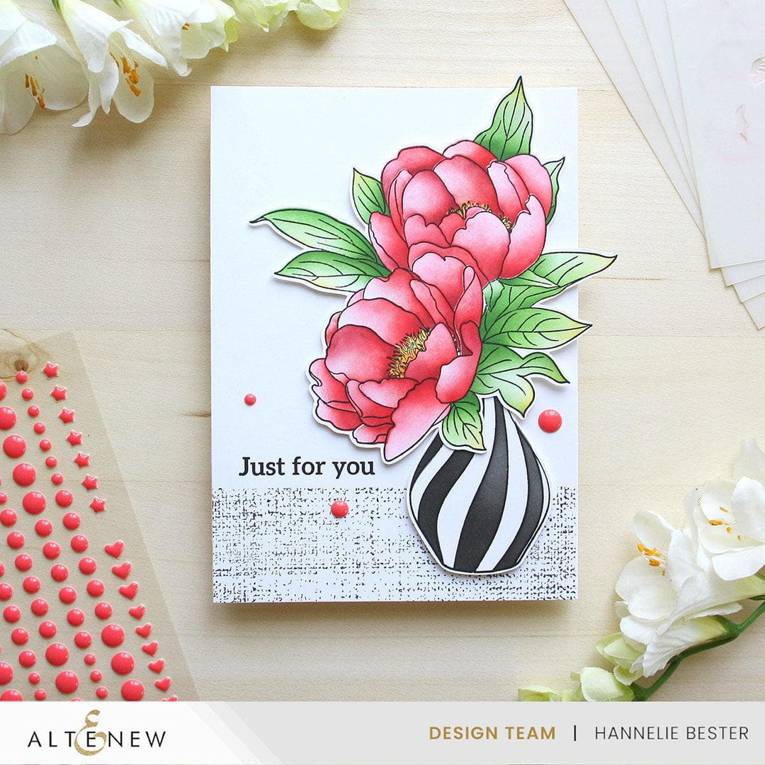 Build-A-Garden: Lovely Rose Peony Add-On Die Set