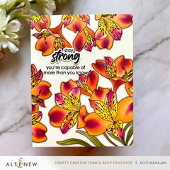 Build-A-Garden: Peruvian Lily Add-On Die Set