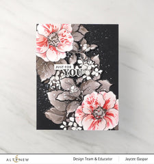 Part A-Glitz Art Craft Co.,LTD Dies Build-A-Garden: Rosa Gallica Add-On Die Set