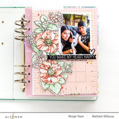 Part A-Glitz Art Craft Co.,LTD Dies Build-A-Garden: Rosa Gallica Add-On Die Set