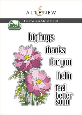 Build-A-Garden: Sulfur Cosmos Add-On Die Set