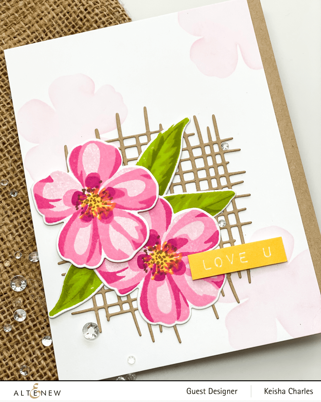 Part A-Glitz Art Craft Co.,LTD Dies Burlap Texture Die