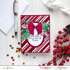 Part A-Glitz Art Craft Co.,LTD Dies Candy Cane Stripe Cover Die