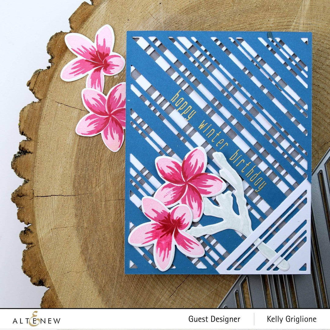 Part A-Glitz Art Craft Co.,LTD Dies Candy Cane Stripe Cover Die