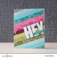 Part A-Glitz Art Craft Co.,LTD Dies Caps Bold Alphabet Die Set