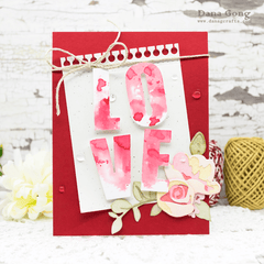 Part A-Glitz Art Craft Co.,LTD Dies Caps Bold Alphabet Die Set