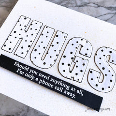 Part A-Glitz Art Craft Co.,LTD Dies Caps Bold Alphabet Die Set