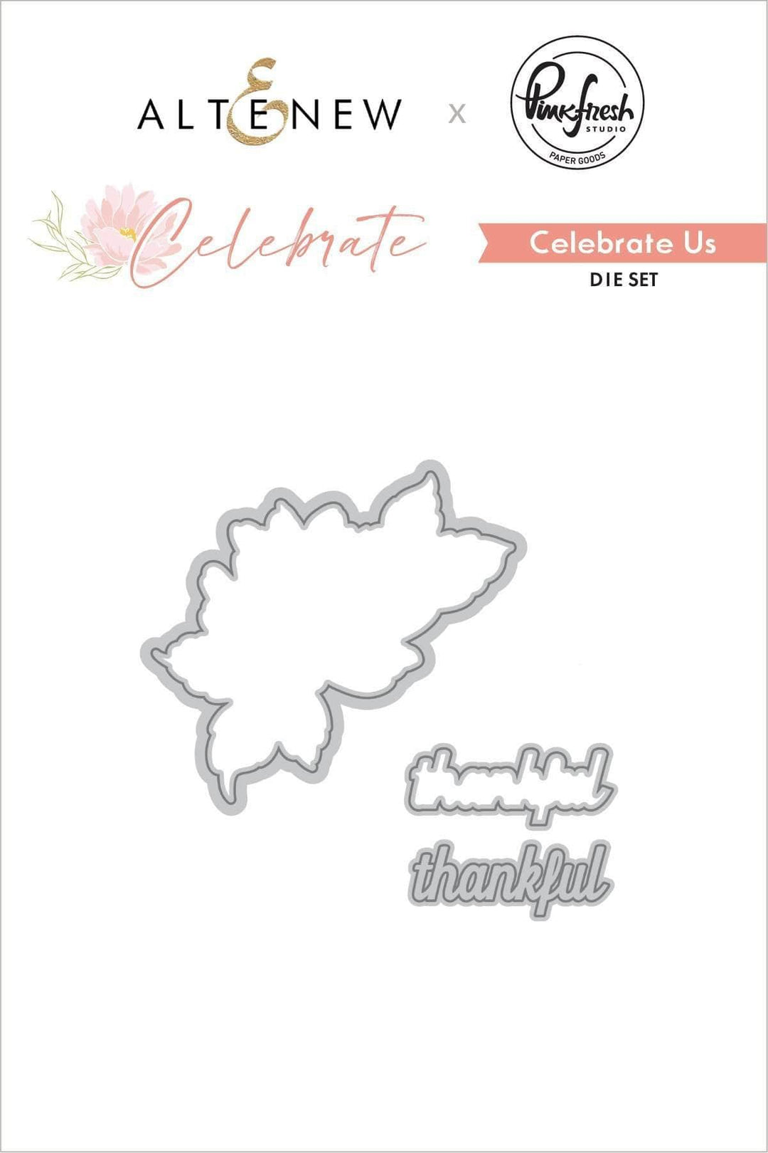 Part A-Glitz Art Craft Co.,LTD Dies Celebrate Us Die Set