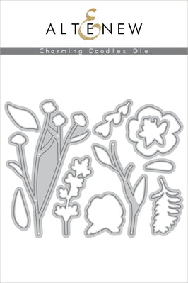 Part A-Glitz Art Craft Co.,LTD Dies Charming Doodles Die Set