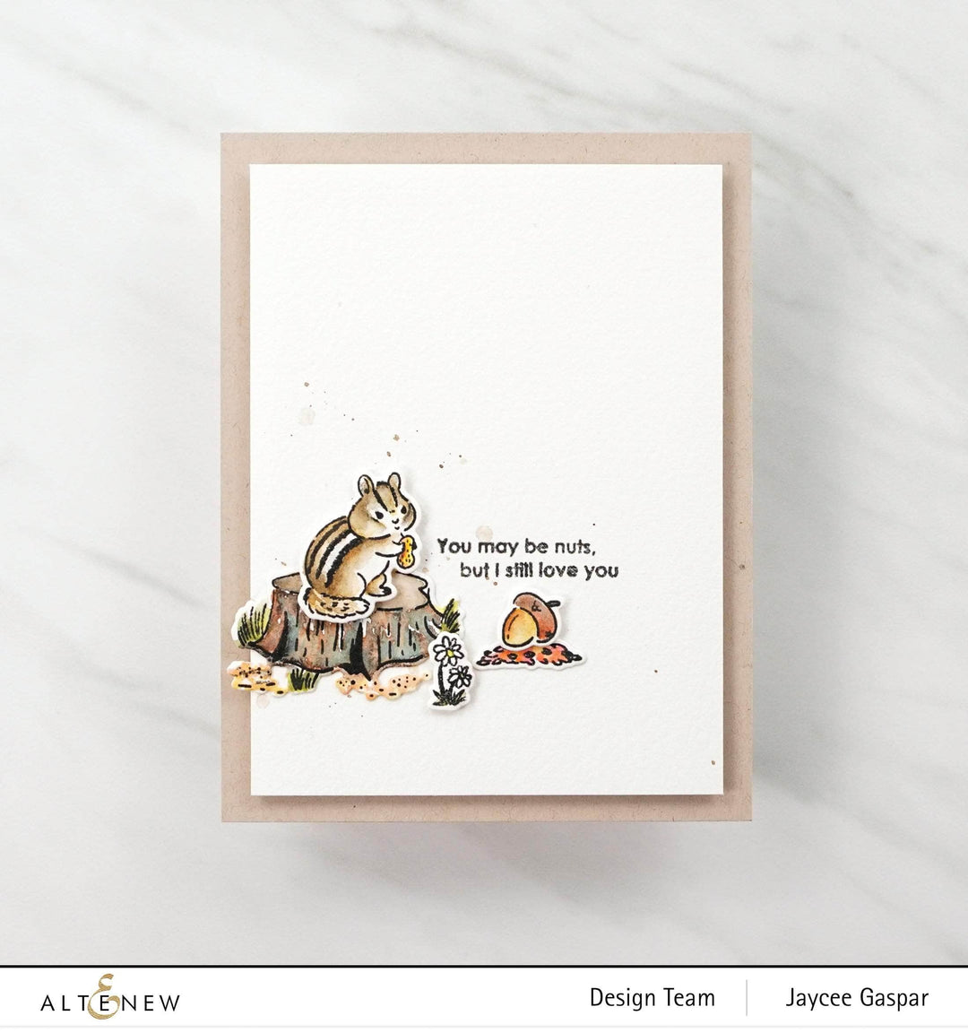 Part A-Glitz Art Craft Co.,LTD Dies Chipmunk & Squirrel Die Set