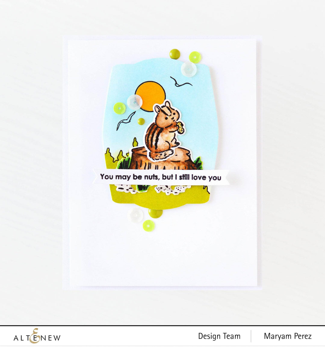 Part A-Glitz Art Craft Co.,LTD Dies Chipmunk & Squirrel Die Set