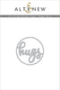 Part A-Glitz Art Craft Co.,LTD Dies Circled Greetings: Hugs Die