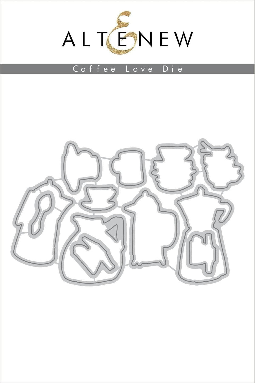 Part A-Glitz Art Craft Co.,LTD Dies Coffee Love Die Set