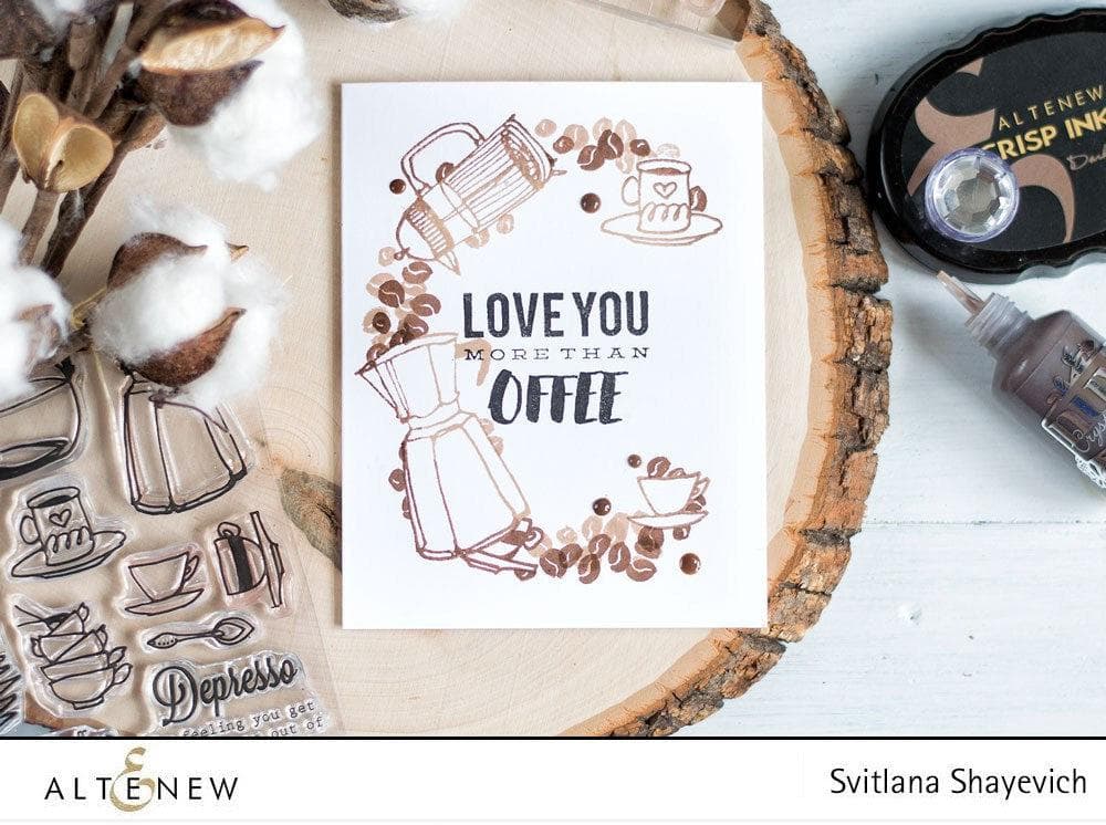 Part A-Glitz Art Craft Co.,LTD Dies Coffee Love Die Set