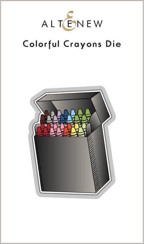 Part A-Glitz Art Craft Co.,LTD Dies Colorful Crayons Die