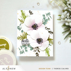 Craft-A-Flower: Anemone Blue Poppy Layering Die Set