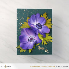 Craft-A-Flower: Anemone Blue Poppy Layering Die Set
