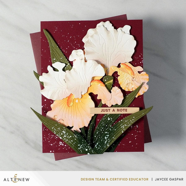 Craft-A-Flower: Bearded Iris Layering Die Set