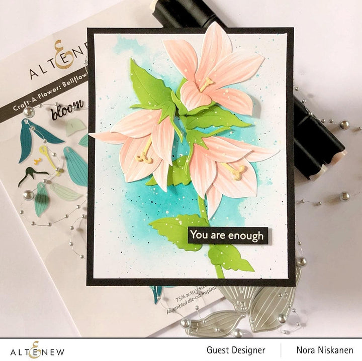 Part A-Glitz Art Craft Co.,LTD Dies Craft-A-Flower: Bellflower Layering Die Set